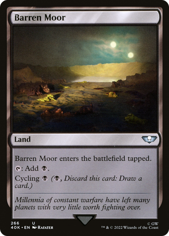 Barren Moor [Universes Beyond: Warhammer 40,000]