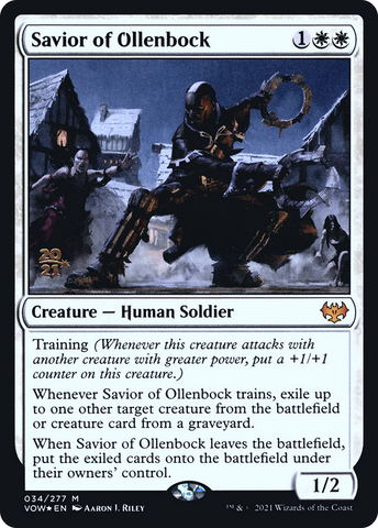 Savior of Ollenbock [Innistrad: Crimson Vow Prerelease Promos]