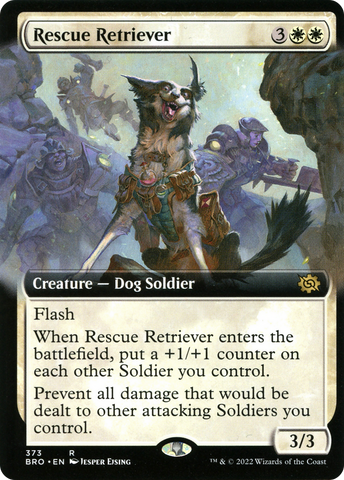 Rescue Retriever (Extended Art) [The Brothers' War]