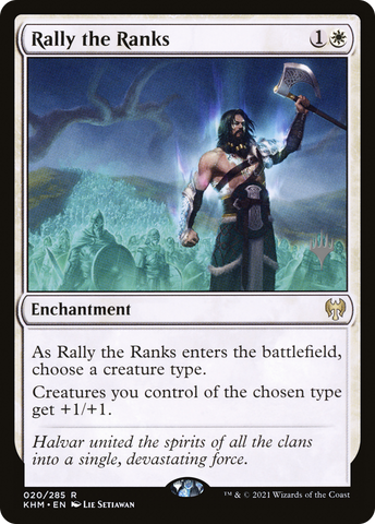 Rally the Ranks [Kaldheim Promo Pack]