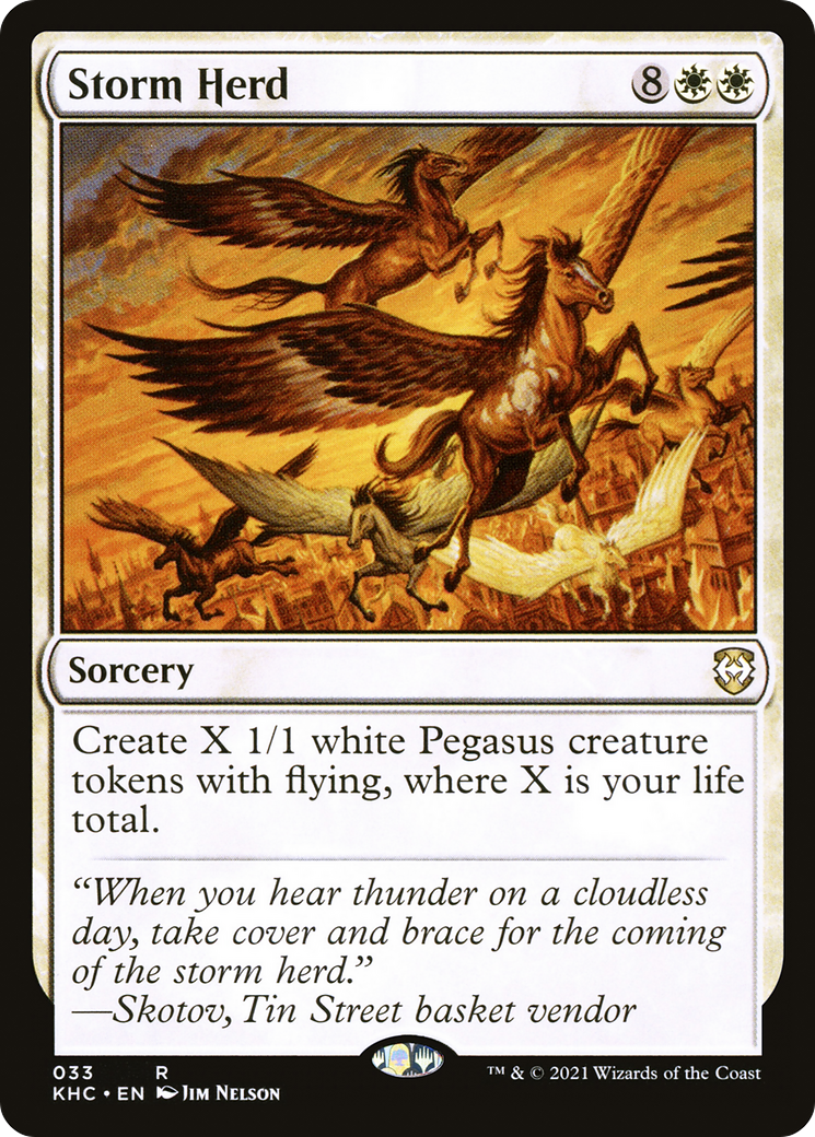 Storm Herd [Kaldheim Commander]