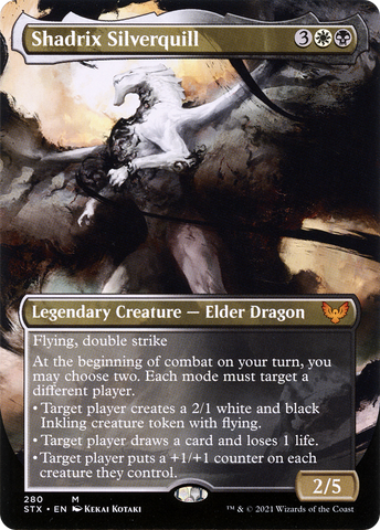 Shadrix Silverquill (Extended) [Strixhaven: School of Mages]