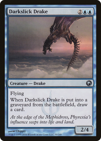 Darkslick Drake [Scars of Mirrodin]
