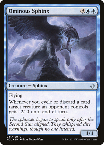 Ominous Sphinx [Hour of Devastation]