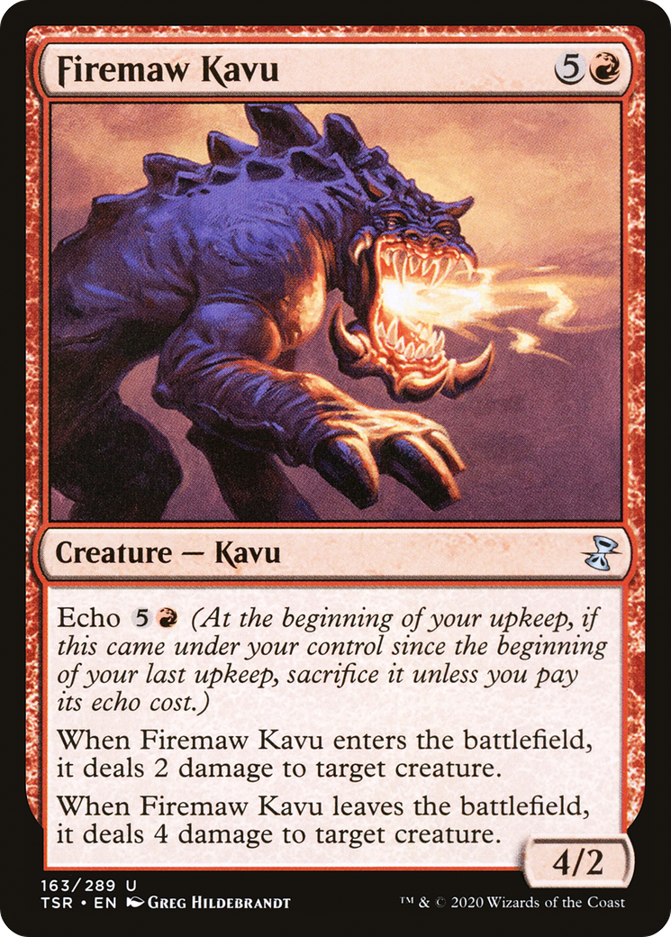 Firemaw Kavu [Time Spiral Remastered]
