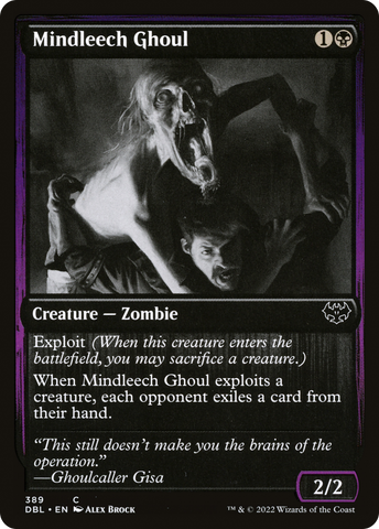 Mindleech Ghoul [Innistrad: Double Feature]