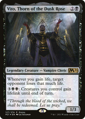 Vito, Thorn of the Dusk Rose [Resale Promos]