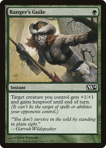 Ranger's Guile [Magic 2014]