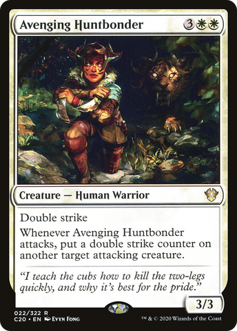 Avenging Huntbonder [Commander 2020]