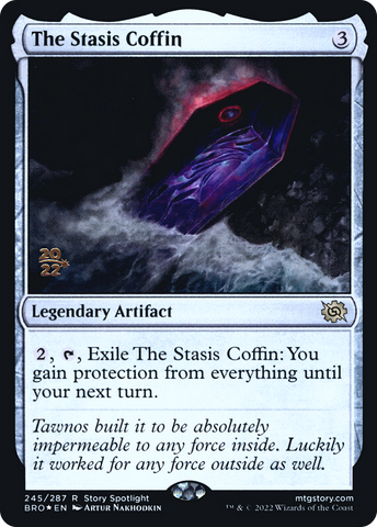 The Stasis Coffin [The Brothers' War: Prerelease Promos]