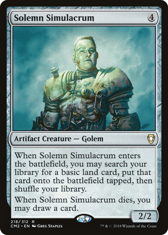 Solemn Simulacrum (218/312) [Commander Anthology Volume II]