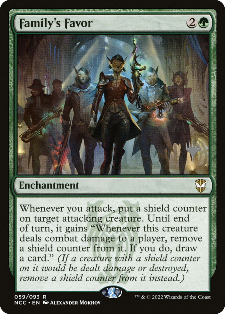 Family's Favor (Promo Pack) [Streets of New Capenna Commander Promos]