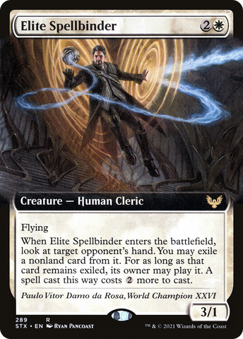 Elite Spellbinder (Extended) [Strixhaven: School of Mages]