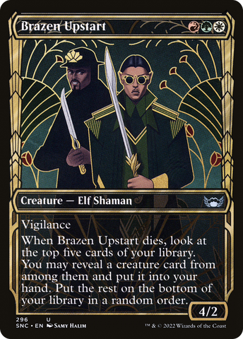 Brazen Upstart (Showcase Golden Age) [Streets of New Capenna]