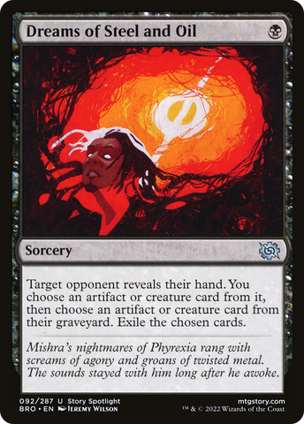 Dreams of Steel and Oil [The Brothers' War]