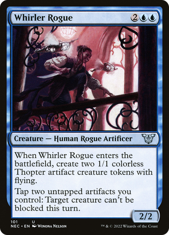 Whirler Rogue [Kamigawa: Neon Dynasty Commander]