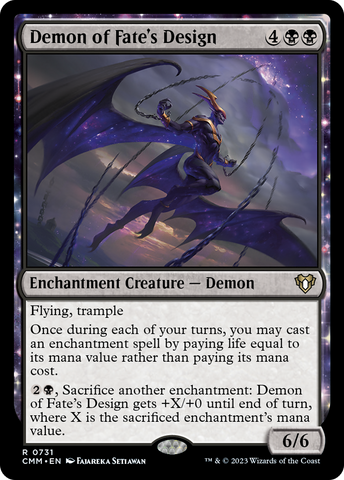 Demon of Fate's Design [Commander Masters]