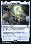 The Deck of Many Things (Ampersand Promo) [Dungeons & Dragons: Adventures in the Forgotten Realms Promos]