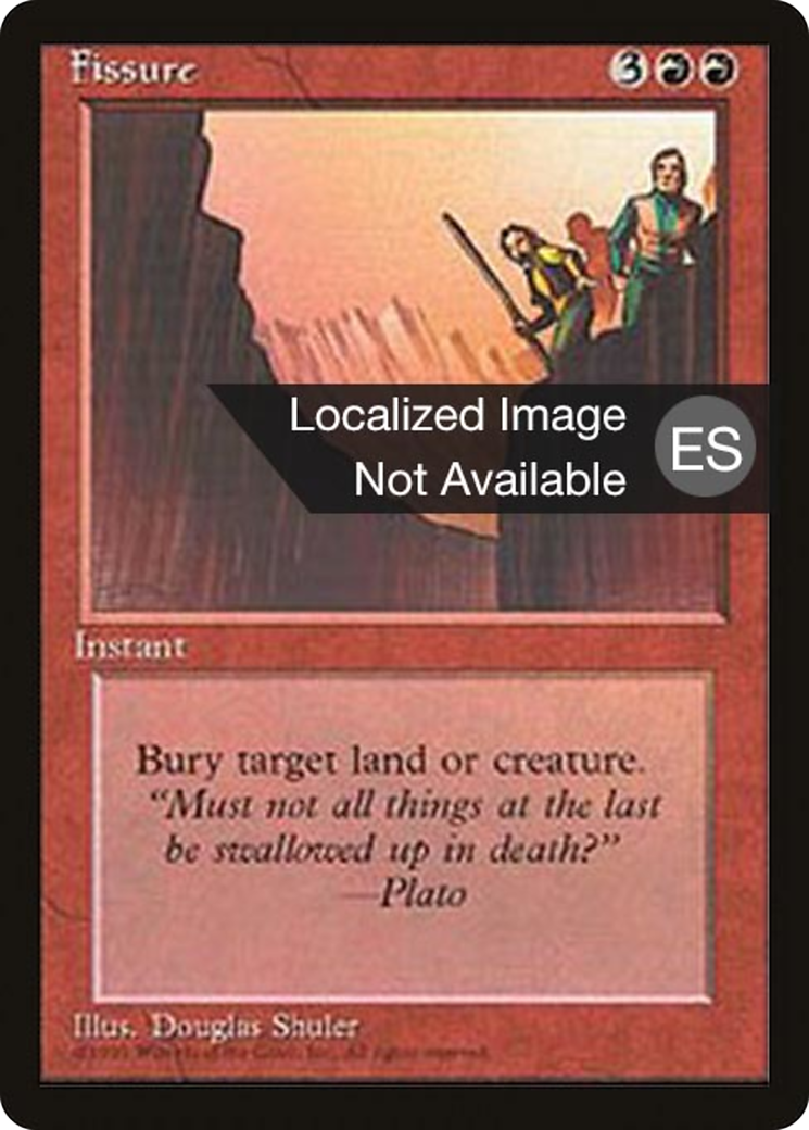Fissure [Fourth Edition Foreign Black Border]