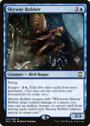 Skyway Robber (Promo Pack) [Streets of New Capenna Commander Promos]