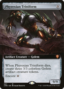 Phyrexian Triniform (Extended Art) [Commander Legends]