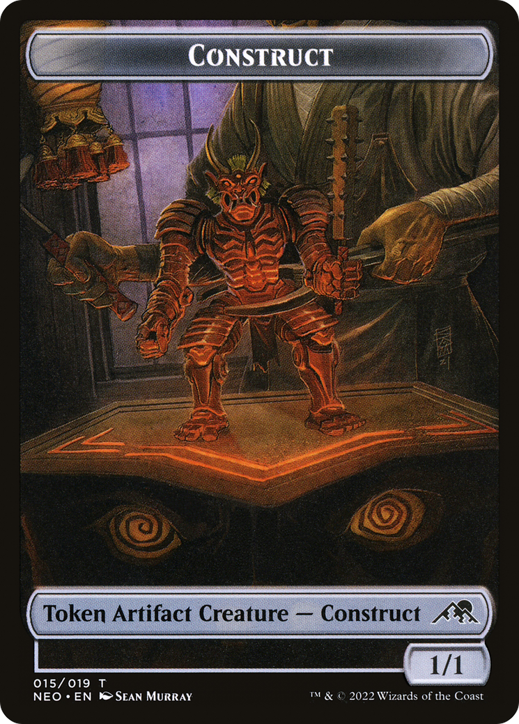 Construct Token (015) [Kamigawa: Neon Dynasty Tokens]