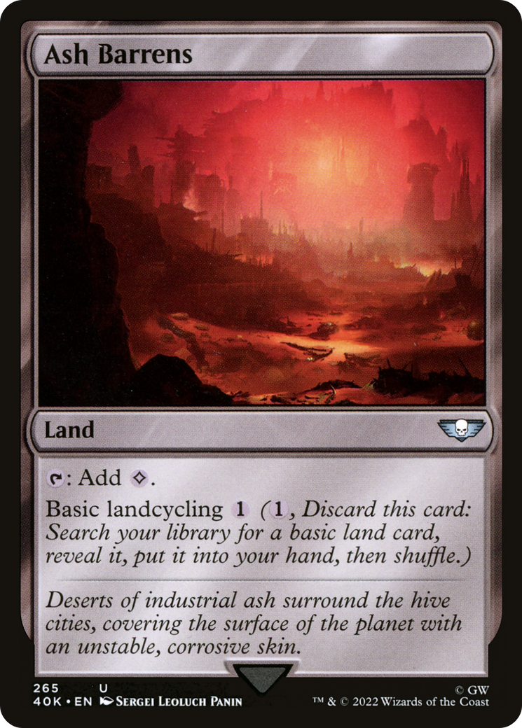 Ash Barrens [Universes Beyond: Warhammer 40,000]
