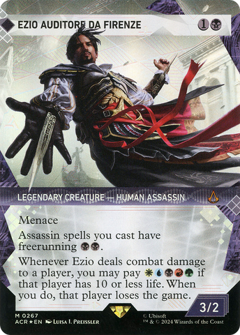 Ezio Auditore da Firenze (Showcase) (Textured Foil) [Assassin's Creed]