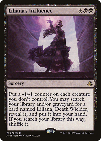 Liliana's Influence [Amonkhet]