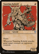 Taunting Kobold (Showcase) [Commander Legends: Battle for Baldur's Gate]