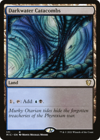 Darkwater Catacombs [Innistrad: Midnight Hunt Commander]
