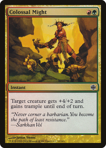 Colossal Might [Alara Reborn]
