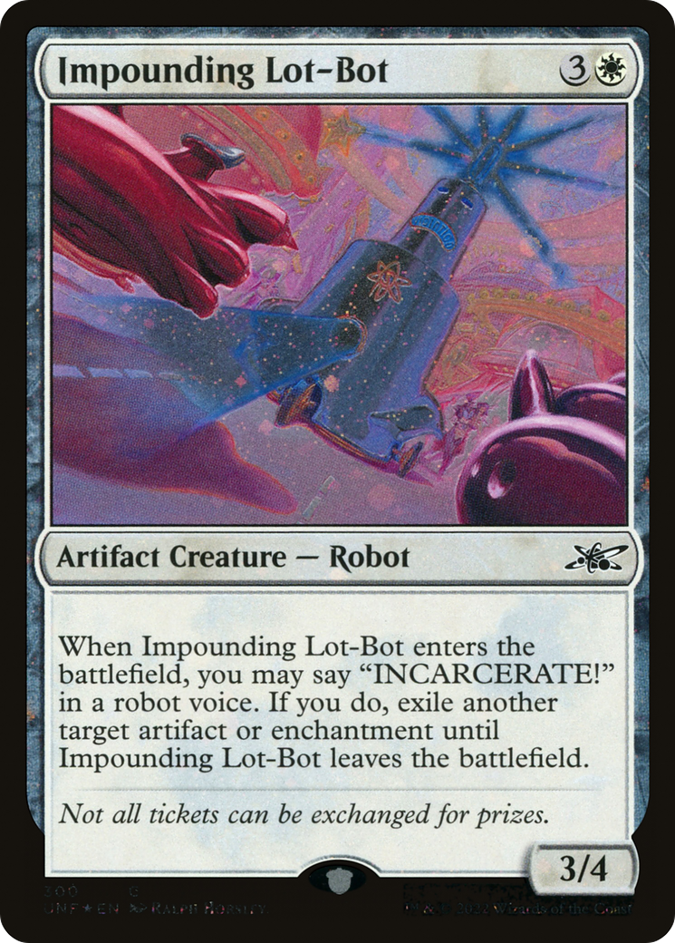 Impounding Lot-Bot (Galaxy Foil) [Unfinity]