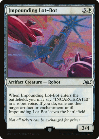 Impounding Lot-Bot (Galaxy Foil) [Unfinity]