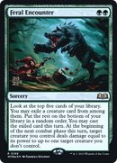 Feral Encounter [Wilds of Eldraine Prerelease Promos]