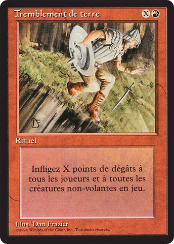 Earthquake [Foreign Black Border]