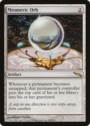 Mesmeric Orb [Mirrodin]
