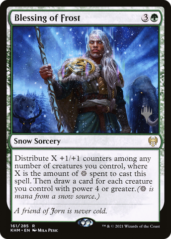 Blessing of Frost [Kaldheim Promo Pack]