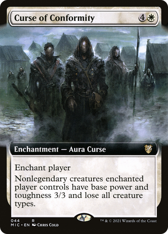 Curse of Conformity (Extended) [Innistrad: Midnight Hunt Commander]