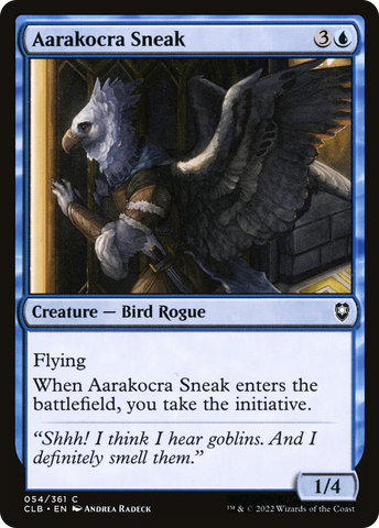 Aarakocra Sneak [Commander Legends: Battle for Baldur's Gate]