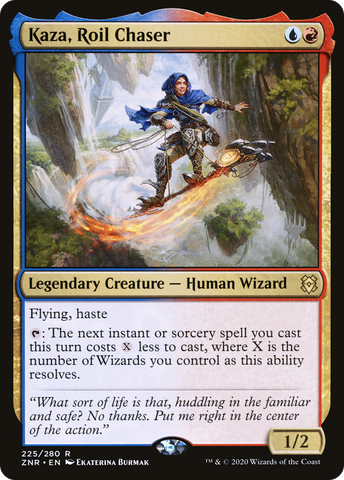 Kaza, Roil Chaser (Promo Pack) [Zendikar Rising Promos]