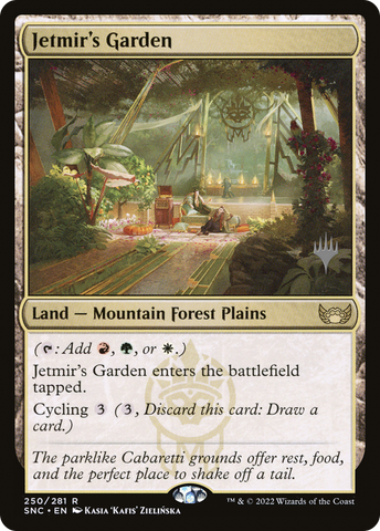 Jetmir's Garden (Promo Pack) [Streets of New Capenna Promos]