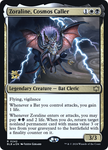 Zoraline, Cosmos Caller [Bloomburrow Prerelease Promos]