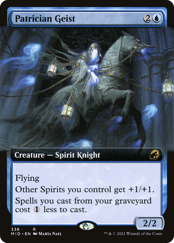 Patrician Geist (Extended) [Innistrad: Midnight Hunt]