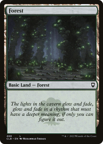 Forest (468) [Commander Legends: Battle for Baldur's Gate]