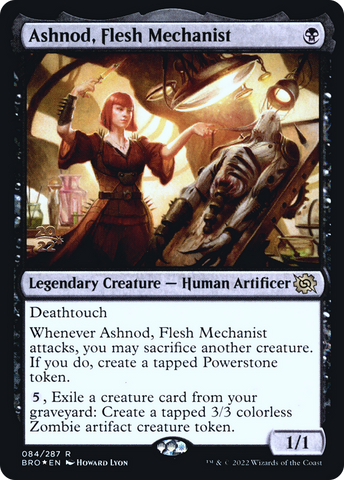 Ashnod, Flesh Mechanist [The Brothers' War: Prerelease Promos]