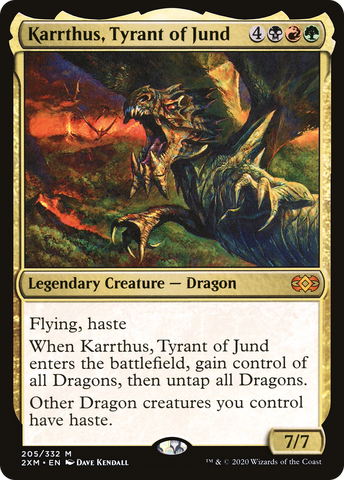 Karrthus, Tyrant of Jund [Double Masters]
