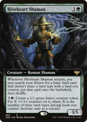 Hiveheart Shaman (Extended) [Innistrad: Crimson Vow]