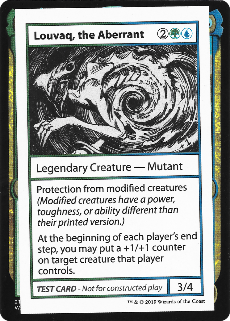 Louvaq, the Aberrant (2021 Edition) [Mystery Booster Playtest Cards]