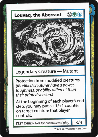 Louvaq, the Aberrant (2021 Edition) [Mystery Booster Playtest Cards]